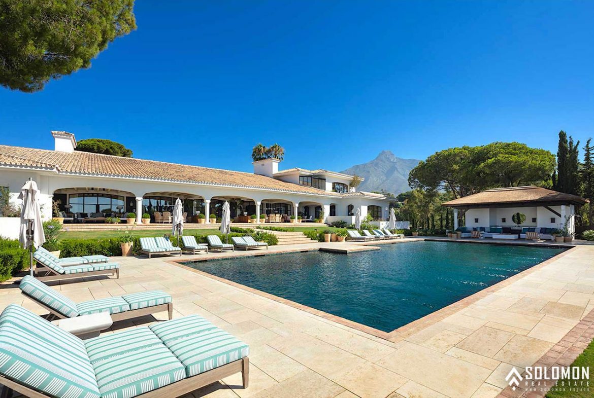 Exquisite Mansion with Panoramic Views on Golden Mile in Marbella - Nueva Andalucía - Spain