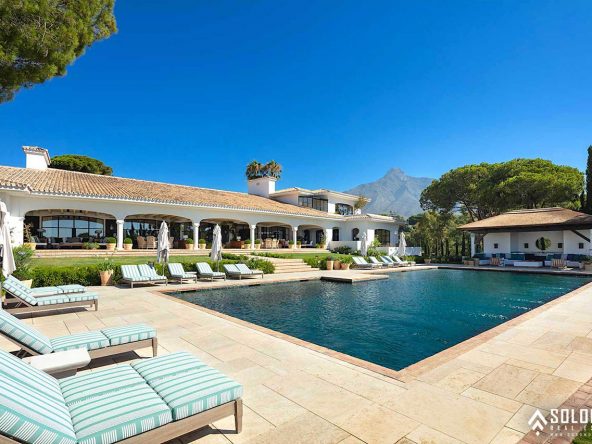 Exquisite Mansion with Panoramic Views on Golden Mile in Marbella - Nueva Andalucía - Spain