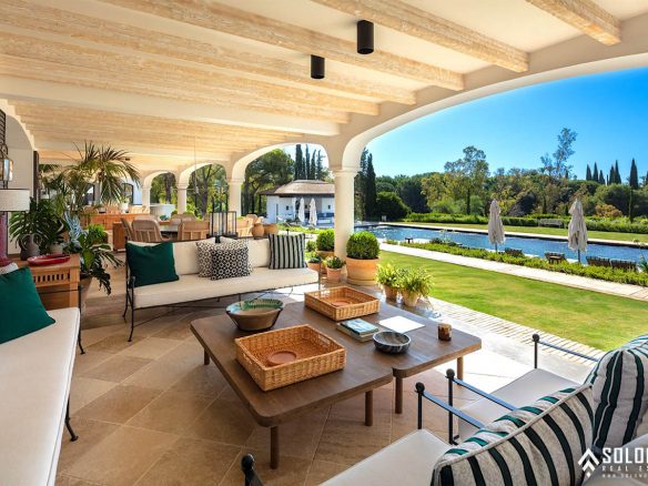 Exquisite Mansion with Panoramic Views on Golden Mile in Marbella - Nueva Andalucía - Spain