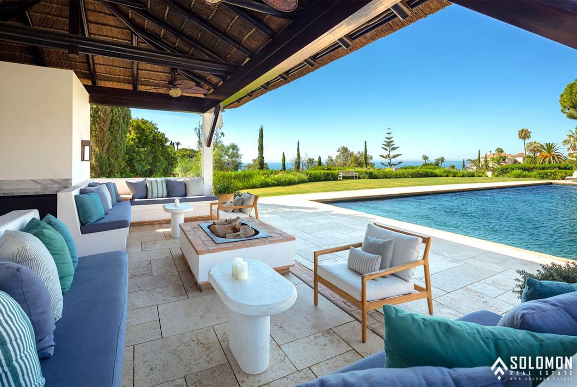 Exquisite Mansion with Panoramic Views on Golden Mile in Marbella - Nueva Andalucía - Spain