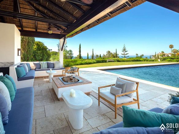 Exquisite Mansion with Panoramic Views on Golden Mile in Marbella - Nueva Andalucía - Spain