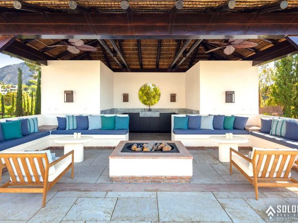 Exquisite Mansion with Panoramic Views on Golden Mile in Marbella - Nueva Andalucía - Spain