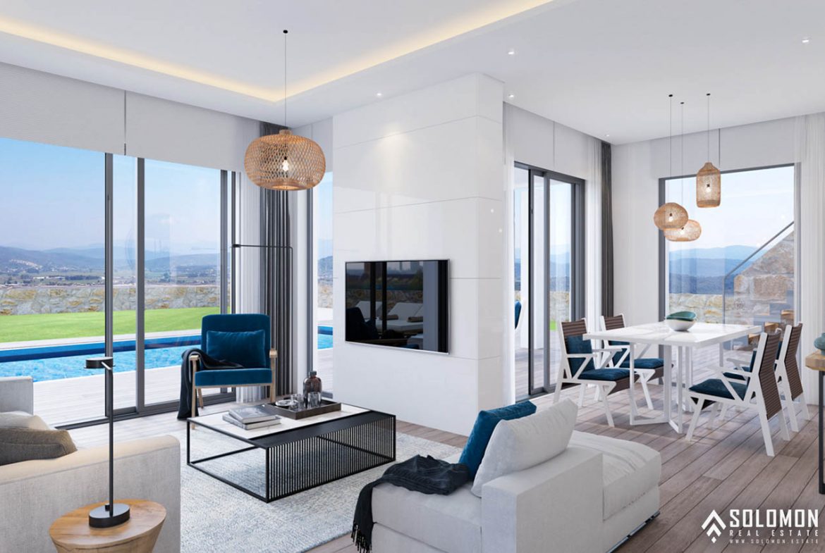 Luxurious Apartments with Lake Views in Adabuku - Bodrum - Muğla - Turkey