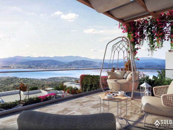 Luxurious Apartments with Lake Views in Adabuku - Bodrum - Muğla - Turkey