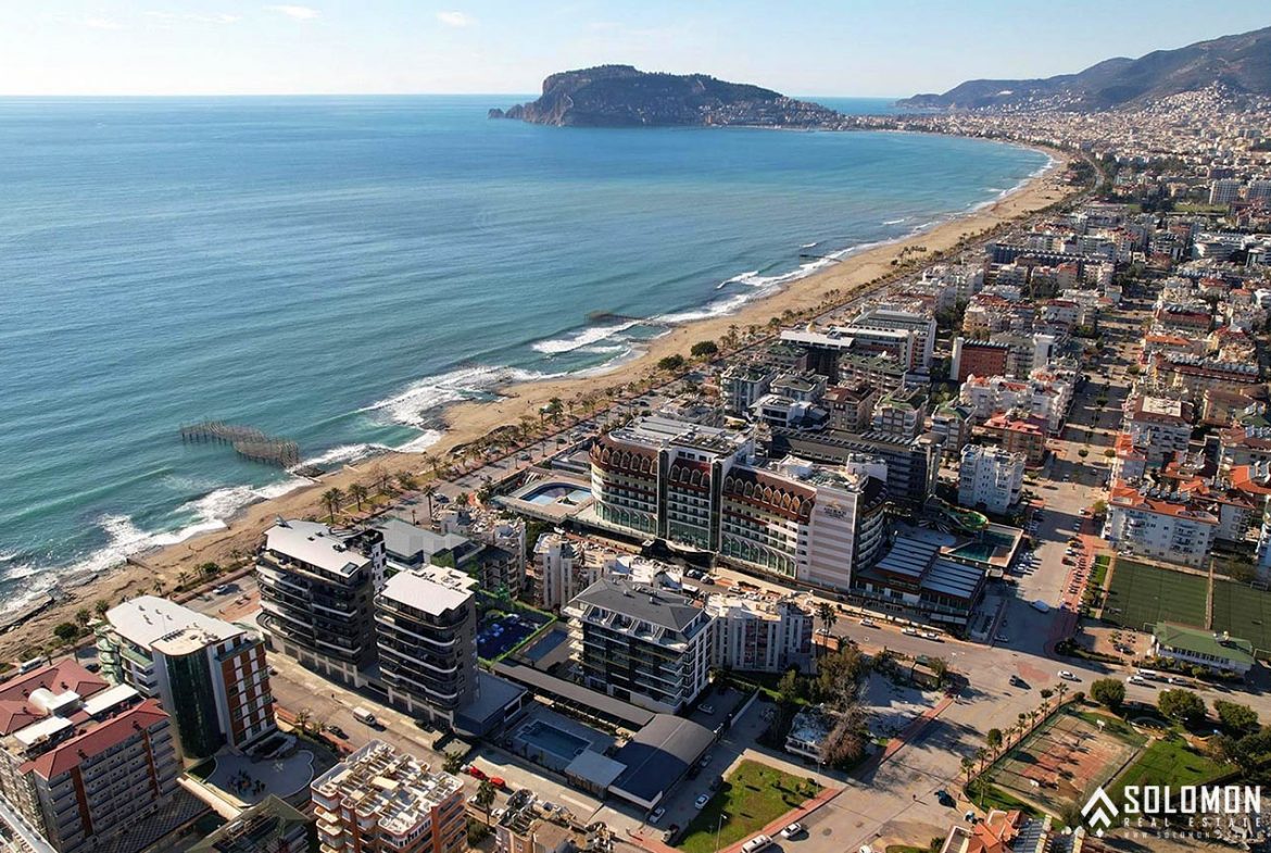 Beachfront Luxury Flats Close to Amenities in Tosmur - Alanya - Antalya - Turkey
