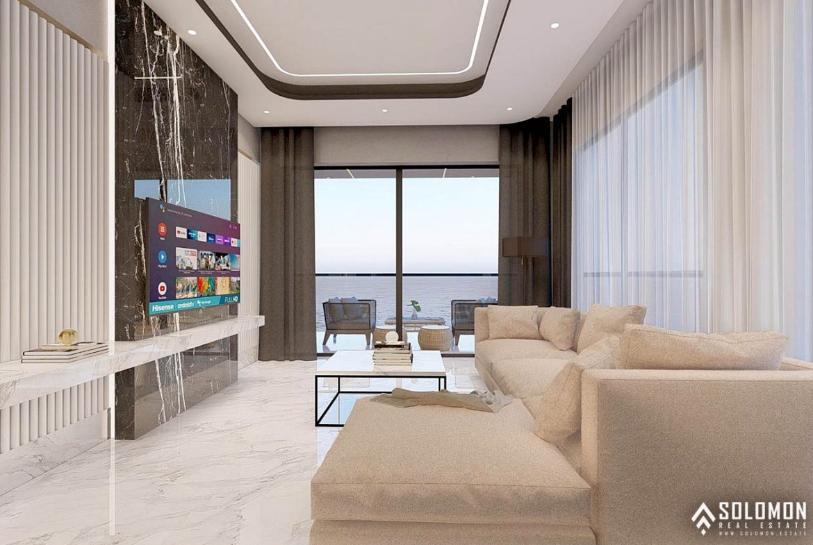 Beachfront Luxury Flats Close to Amenities in Tosmur - Alanya - Antalya - Turkey