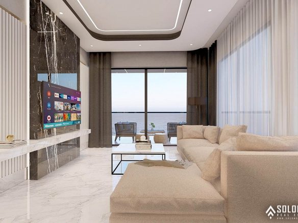 Beachfront Luxury Flats Close to Amenities in Tosmur - Alanya - Antalya - Turkey