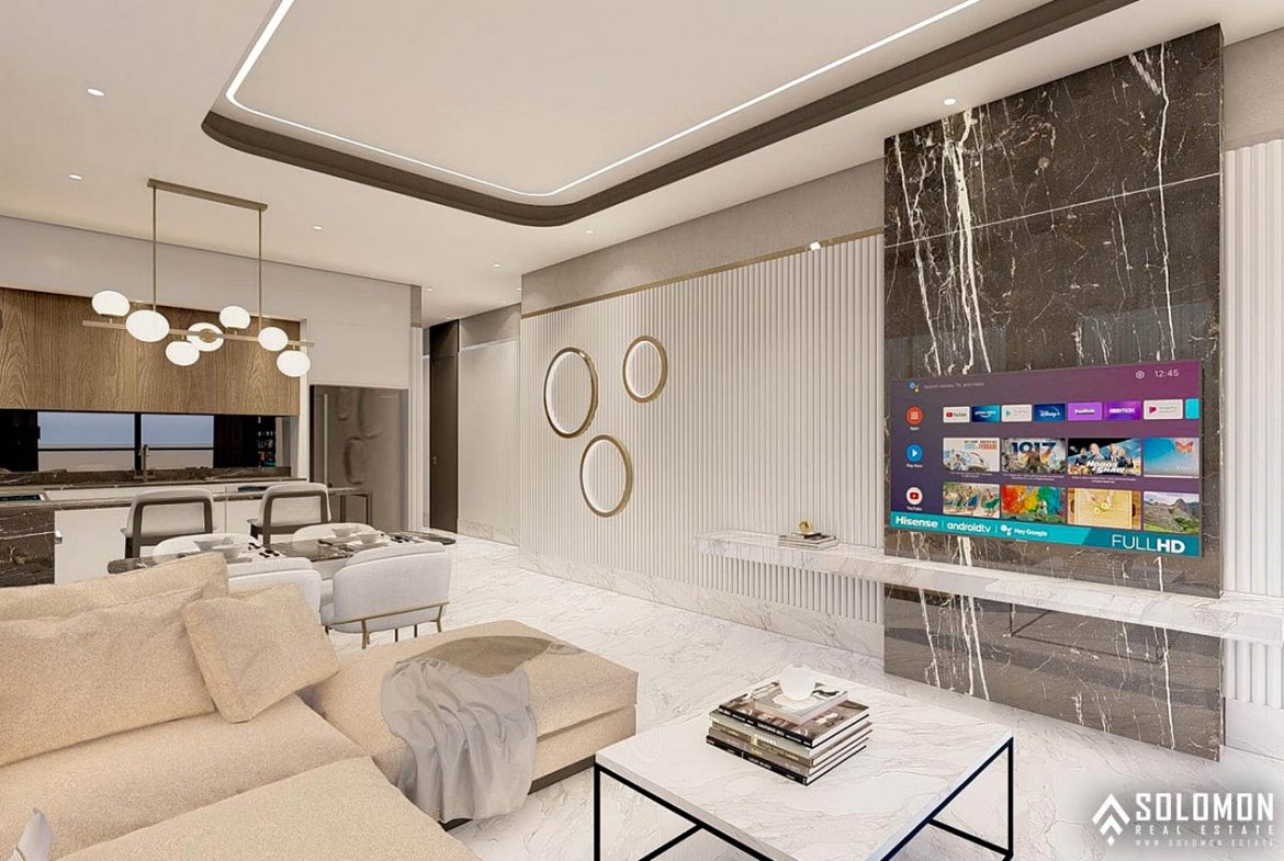 Beachfront Luxury Flats Close to Amenities in Tosmur - Alanya - Antalya - Turkey