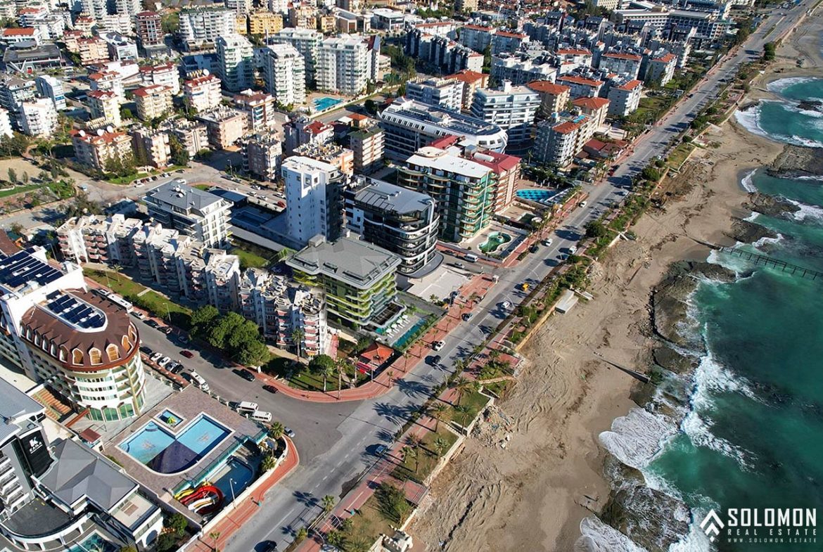 Beachfront Luxury Flats Close to Amenities in Tosmur - Alanya - Antalya - Turkey