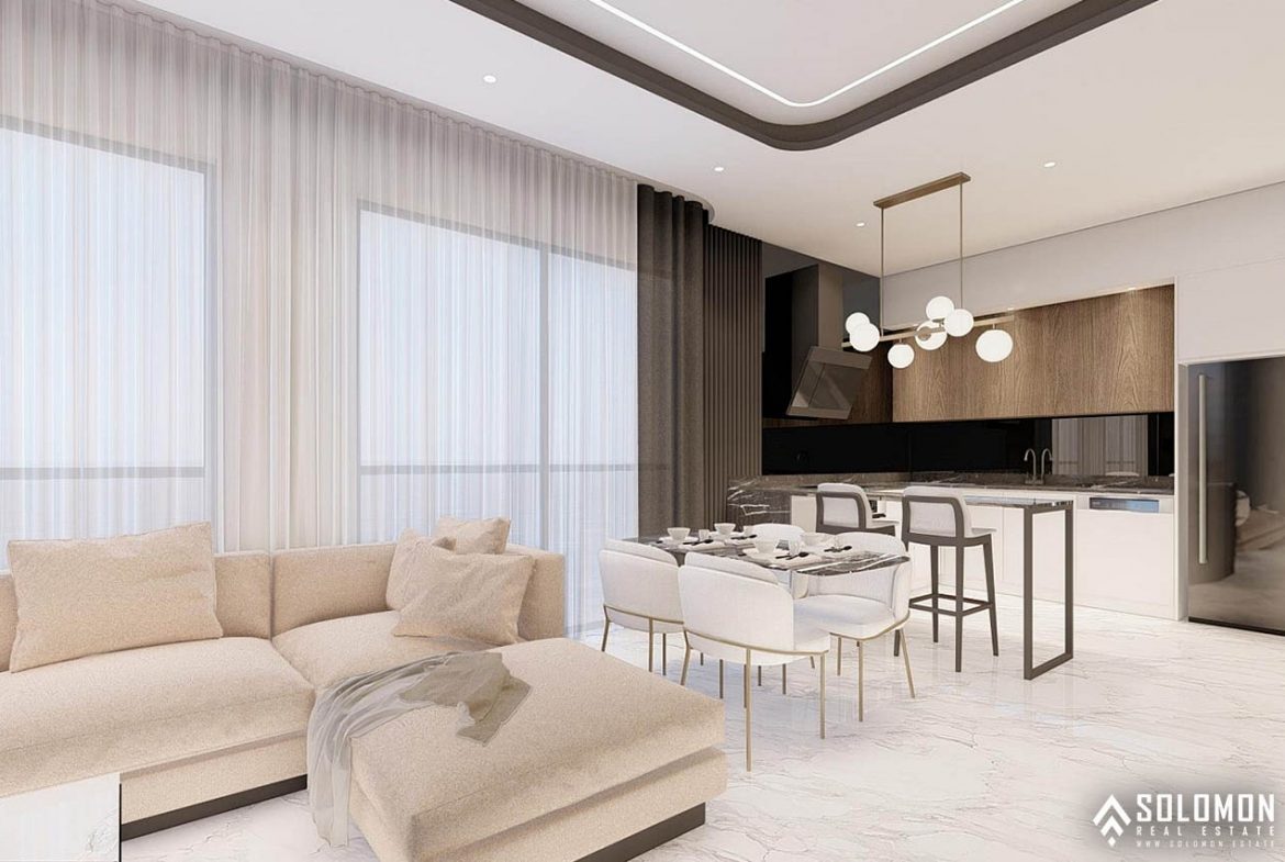 Beachfront Luxury Flats Close to Amenities in Tosmur - Alanya - Antalya - Turkey