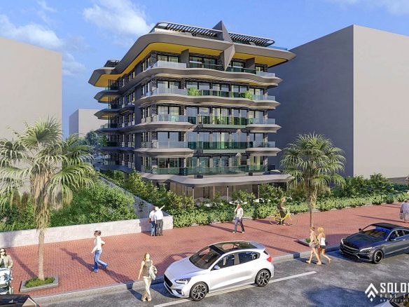 Beachfront Luxury Flats Close to Amenities in Tosmur - Alanya - Antalya - Turkey