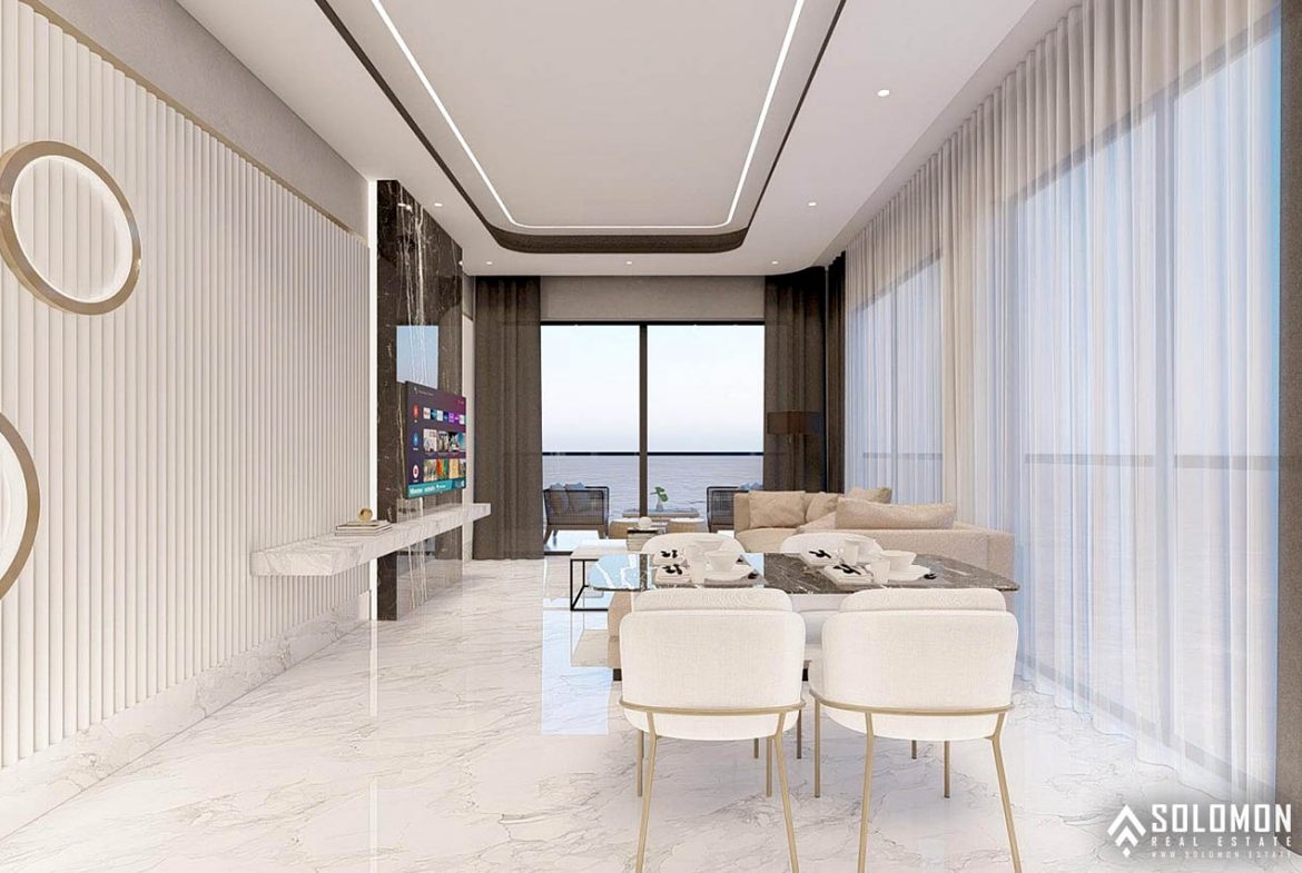 Beachfront Luxury Flats Close to Amenities in Tosmur - Alanya - Antalya - Turkey