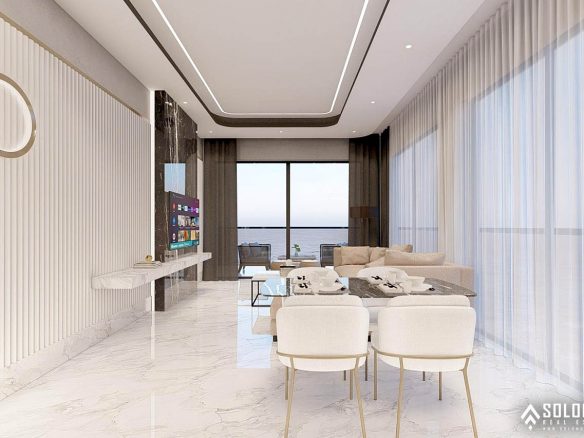 Beachfront Luxury Flats Close to Amenities in Tosmur - Alanya - Antalya - Turkey