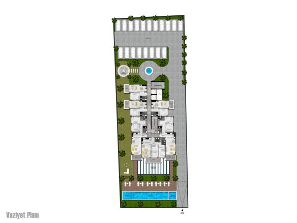Beachfront Luxury Flats Close to Amenities in Tosmur - Alanya - Antalya - Turkey
