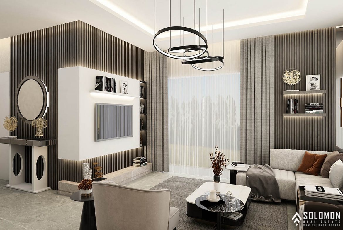 Sea View Real Estate in a Complex with Rich Facilities in Kargıcak - Alanya - Antalya - Turkey
