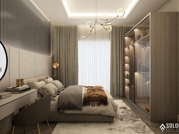 Sea View Real Estate in a Complex with Rich Facilities in Kargıcak - Alanya - Antalya - Turkey