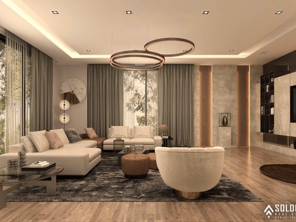 Villas with Astonishing Views in the Center of Alanya - Tepe - Antalya - Turkey