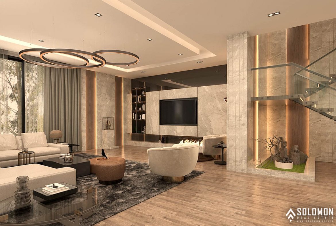 Villas with Astonishing Views in the Center of Alanya - Tepe - Antalya - Turkey