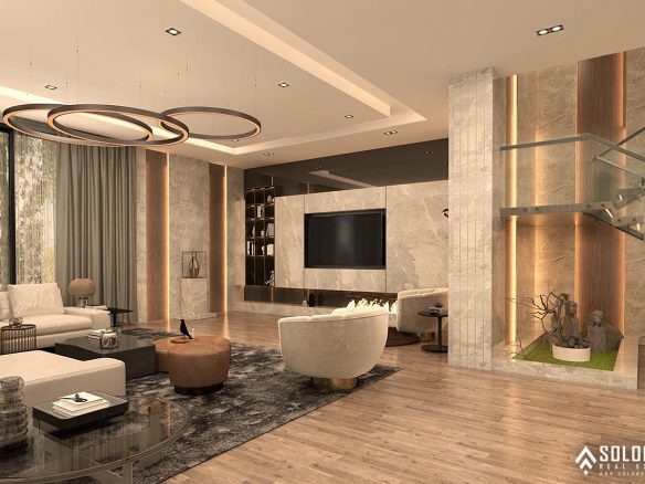 Villas with Astonishing Views in the Center of Alanya - Tepe - Antalya - Turkey