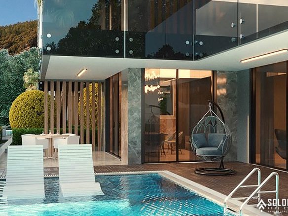 Villas with Astonishing Views in the Center of Alanya - Tepe - Antalya - Turkey