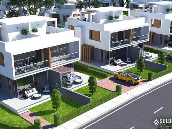Seaside Villas with Outdoor Pools in Kalecik - Gastria - Iskele - North Cyprus - Cyprus