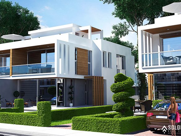 Seaside Villas with Outdoor Pools in Kalecik - Gastria - Iskele - North Cyprus - Cyprus