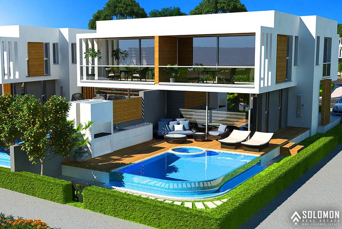 Seaside Villas with Outdoor Pools in Kalecik - Gastria - Iskele - North Cyprus - Cyprus
