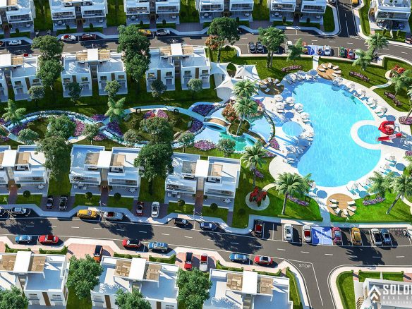 Seaside Villas with Outdoor Pools in Kalecik - Gastria - Iskele - North Cyprus - Cyprus