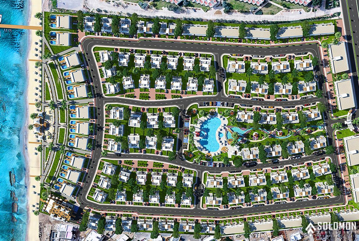 Seaside Villas with Outdoor Pools in Kalecik - Gastria - Iskele - North Cyprus - Cyprus