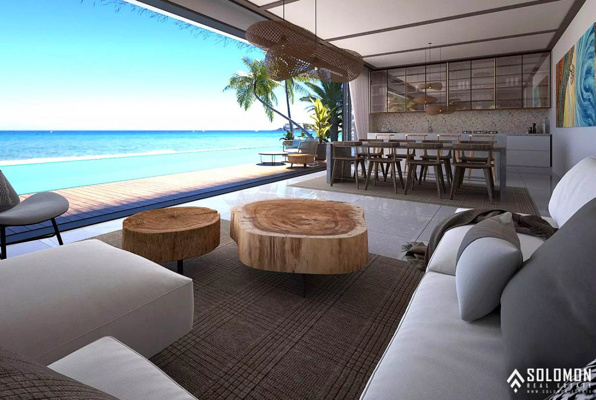 Luxurious Villas in a Seafront Project in Bahçeli - Girne - Kyrenia - Kalograia - North Cyprus - Cyprus