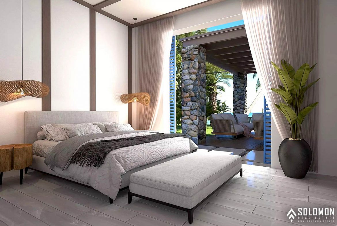 Luxurious Villas in a Seafront Project in Bahçeli - Girne - Kyrenia - Kalograia - North Cyprus - Cyprus