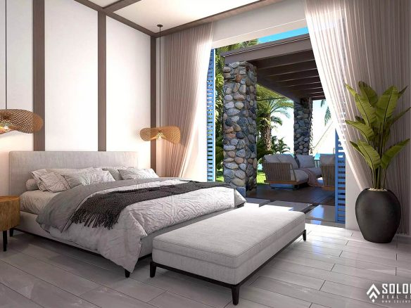Luxurious Villas in a Seafront Project in Bahçeli - Girne - Kyrenia - Kalograia - North Cyprus - Cyprus
