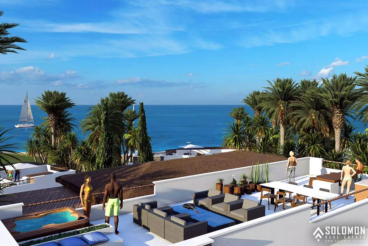 Luxurious Villas in a Seafront Project in Bahçeli - Girne - Kyrenia - Kalograia - North Cyprus - Cyprus
