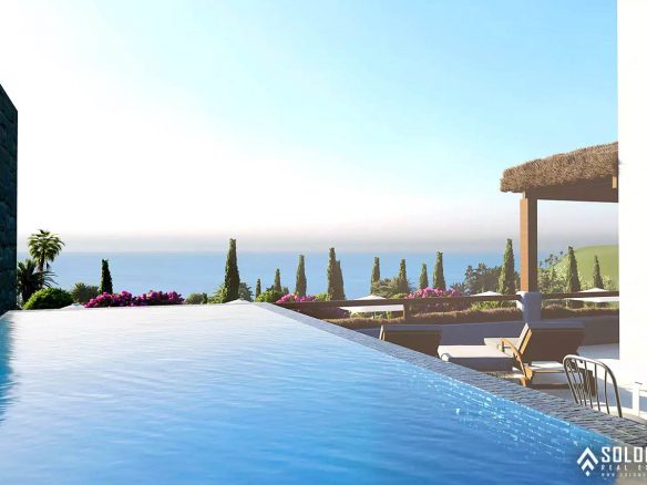 Luxurious Villas in a Seafront Project in Bahçeli - Girne - Kyrenia - Kalograia - North Cyprus - Cyprus