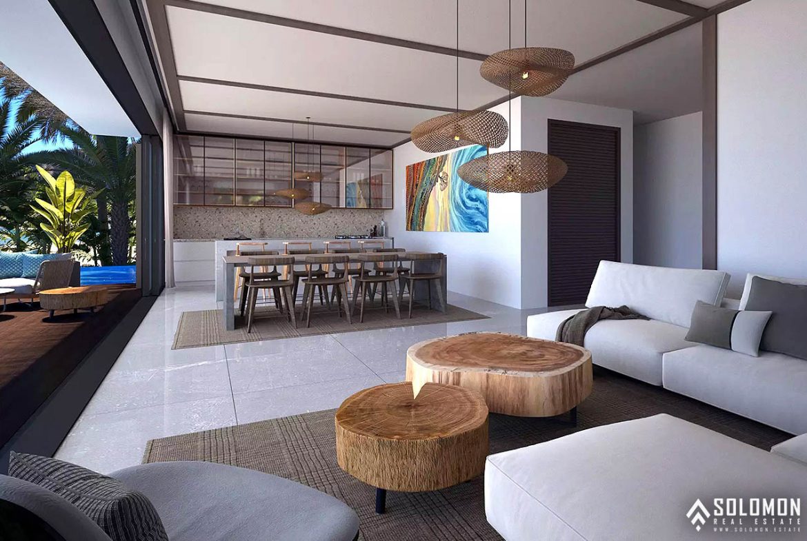 Luxurious Villas in a Seafront Project in Bahçeli - Girne - Kyrenia - Kalograia - North Cyprus - Cyprus