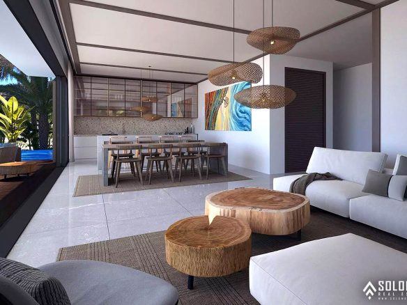 Luxurious Villas in a Seafront Project in Bahçeli - Girne - Kyrenia - Kalograia - North Cyprus - Cyprus