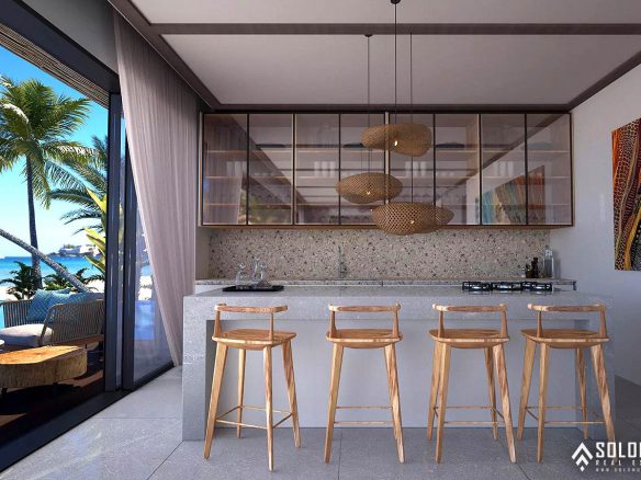 Luxurious Villas in a Seafront Project in Bahçeli - Girne - Kyrenia - Kalograia - North Cyprus - Cyprus