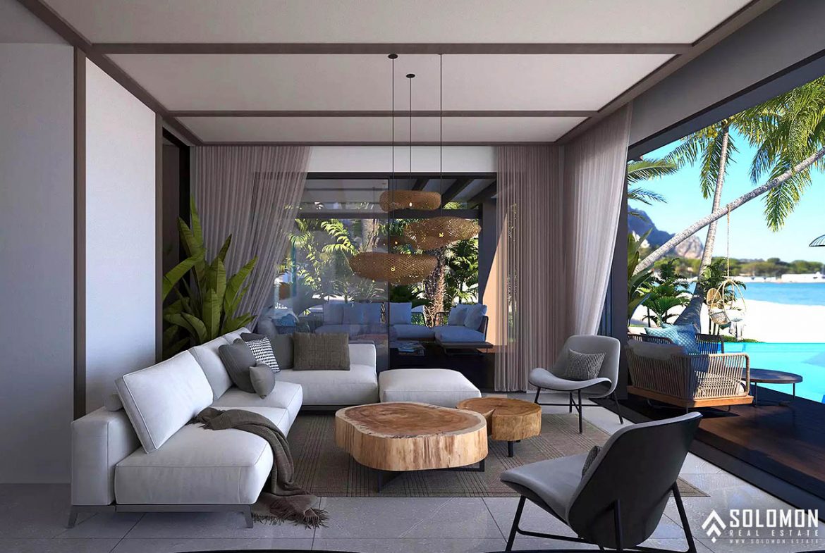 Luxurious Villas in a Seafront Project in Bahçeli - Girne - Kyrenia - Kalograia - North Cyprus - Cyprus