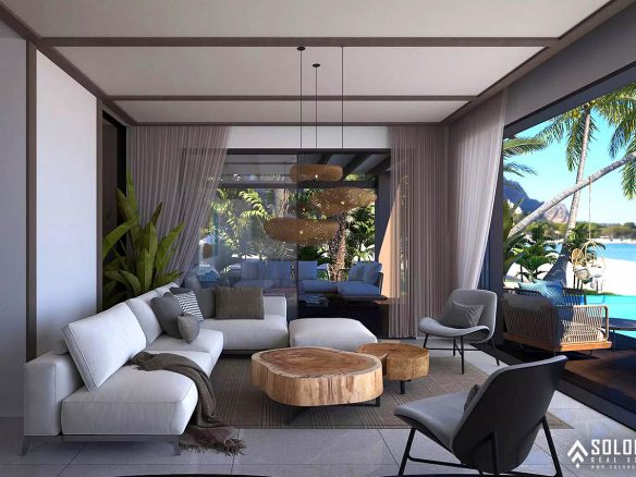 Luxurious Villas in a Seafront Project in Bahçeli - Girne - Kyrenia - Kalograia - North Cyprus - Cyprus
