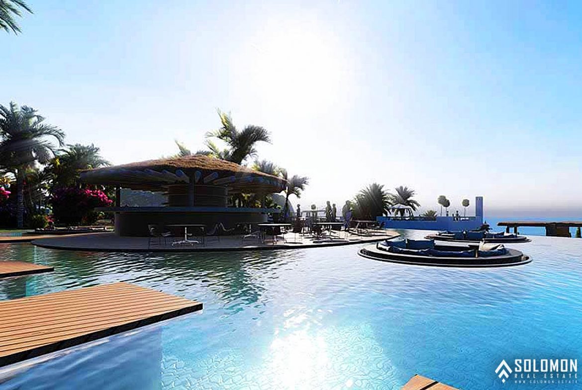Luxurious Villas in a Seafront Project in Bahçeli - Girne - Kyrenia - Kalograia - North Cyprus - Cyprus