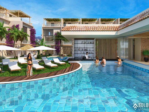 Contemporary Bungalows in a Seafront Complex in Tatlisu – Akanthou – Gazimağusa - North Cyprus - Cyprus