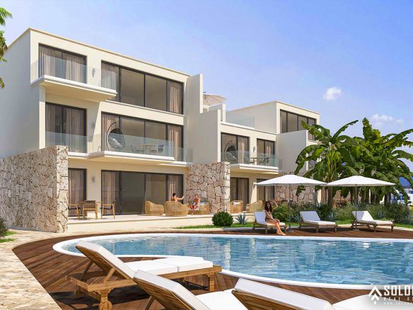Contemporary Bungalows in a Seafront Complex in Tatlisu – Akanthou – Gazimağusa - North Cyprus - Cyprus
