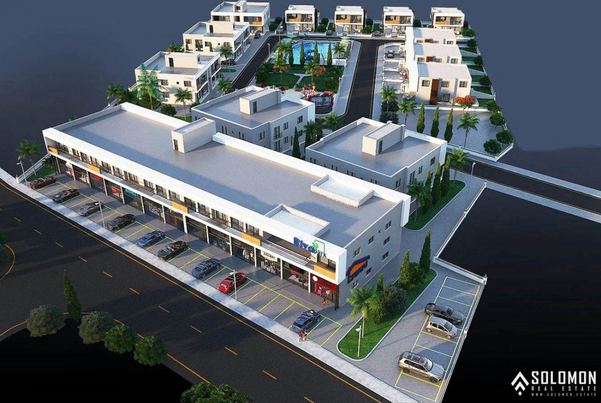 Shops on Main Highway in Yeni Boğaziçi - Gazimağusa - North Cyprus - Cyprus