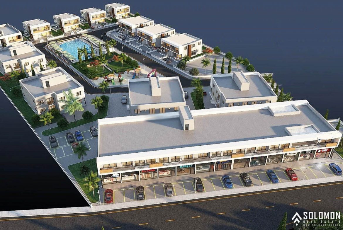 Shops on Main Highway in Yeni Boğaziçi - Gazimağusa - North Cyprus - Cyprus