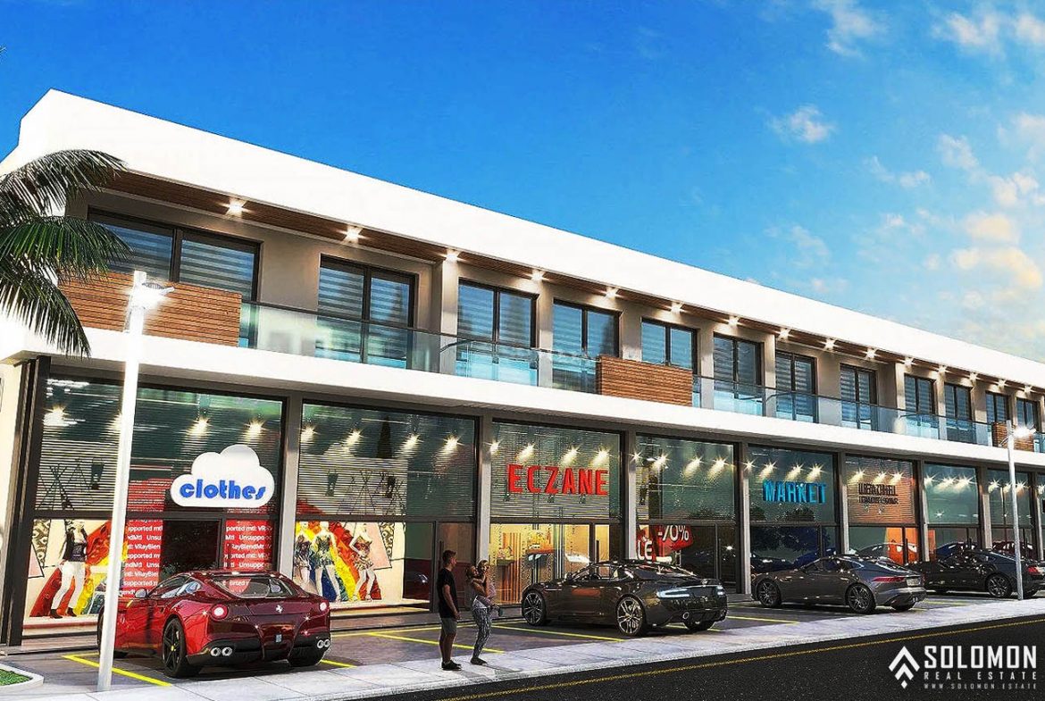 Shops on Main Highway in Yeni Boğaziçi - Gazimağusa - North Cyprus - Cyprus