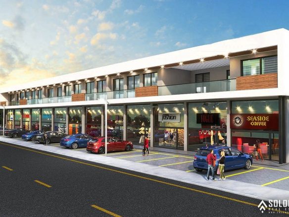 Shops on Main Highway in Yeni Boğaziçi - Gazimağusa - North Cyprus - Cyprus