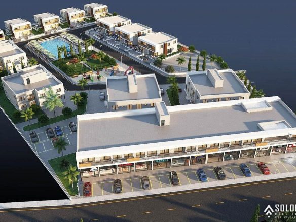 Shops on Main Highway in Yeni Boğaziçi - Gazimağusa - North Cyprus - Cyprus