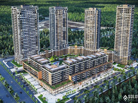 Prestigious Offices in the Popular Area of İncek - Kızılcaşar Mahallesi - Gölbaşı - Ankara - Turkey