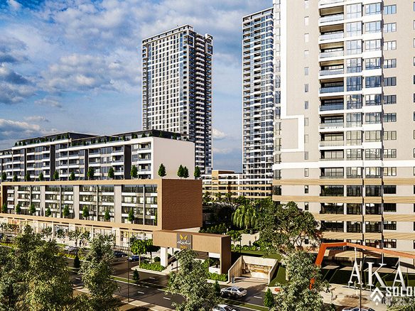 Prestigious Offices in the Popular Area of İncek - Kızılcaşar Mahallesi - Gölbaşı - Ankara - Turkey