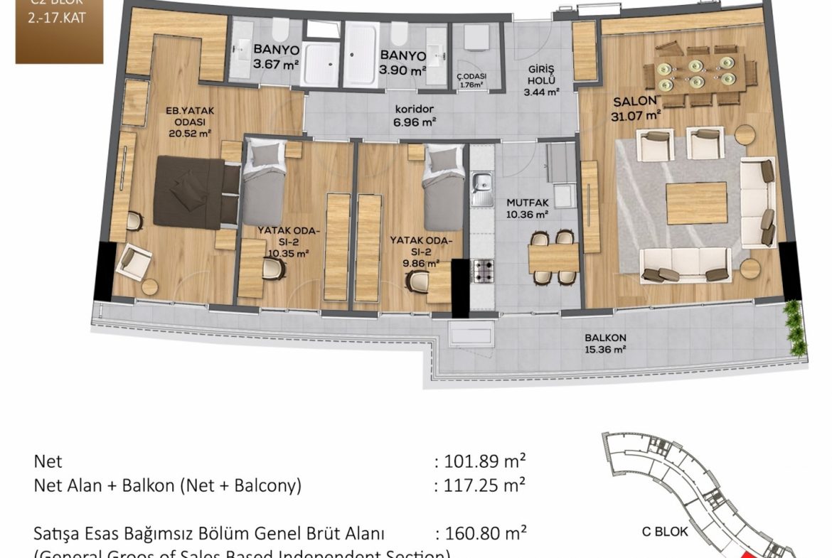 Luxurious Apartments with Sea View in Büyükçekmece - Istanbul - Marmara - Turkey